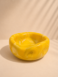 Bowl Amorfo Opalina Amarillo